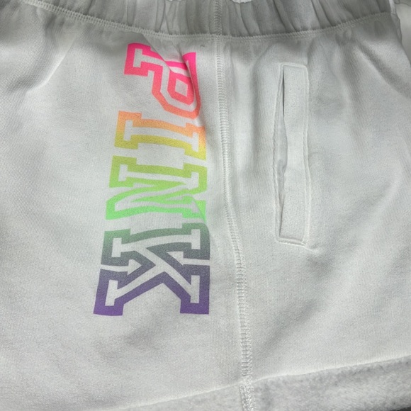 Shorts - NWT - Victoria Secret Pink - White cotton shorts size XL - Picture 4 of 4